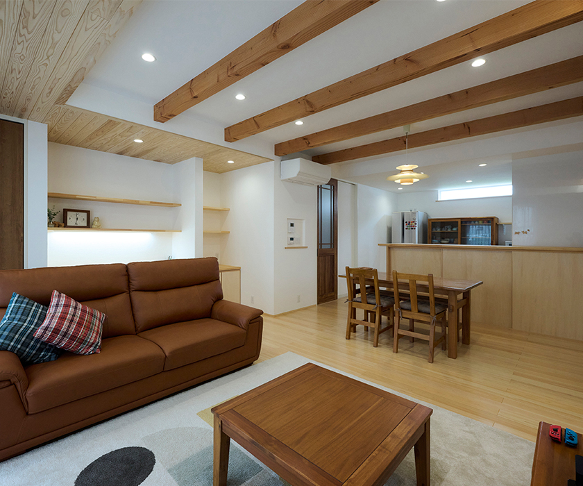 夏でも快適な無添加漆喰の壁