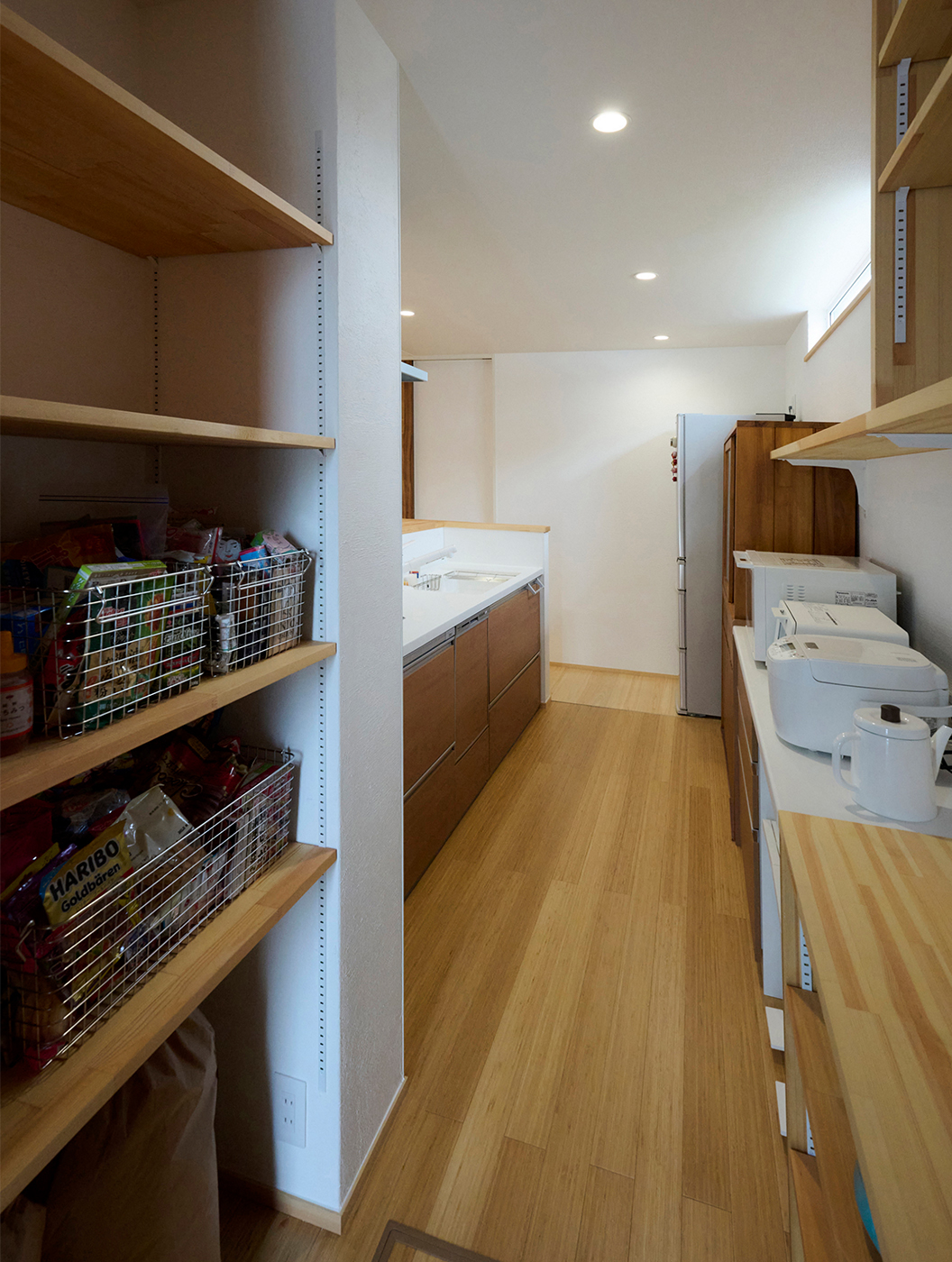 適切な場所の豊富な収納