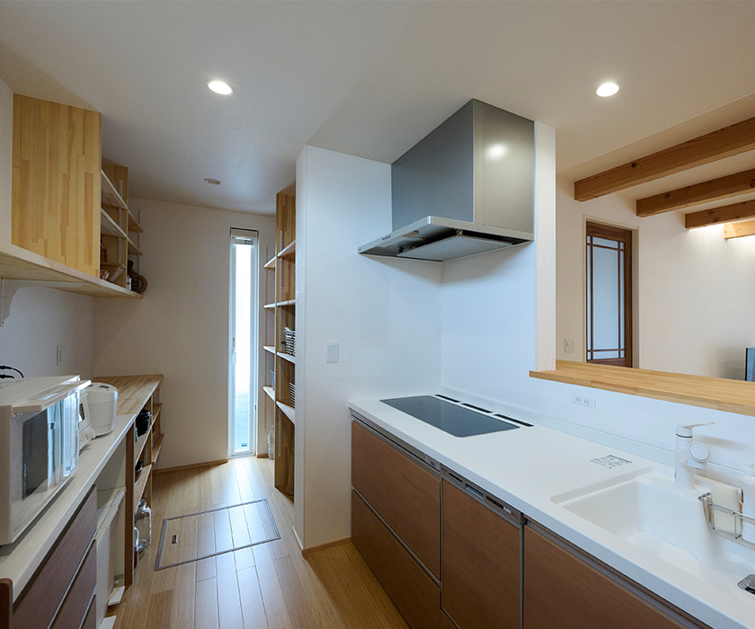 適切な場所の豊富な収納