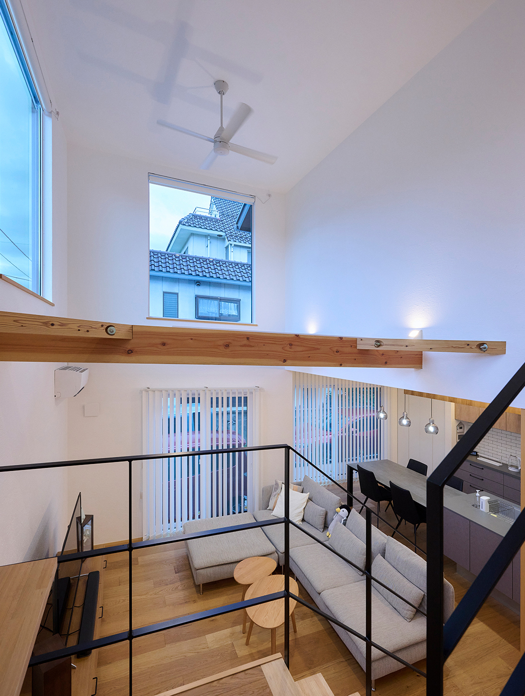 会話がしやすい！　LDKの一体感