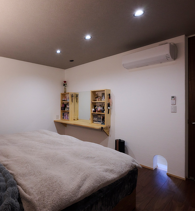 愛猫にも快適な動線設計