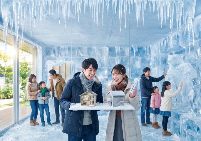 ぶるぶるアイスワールド 超冷蔵体験【断熱性能比較・体験会】
