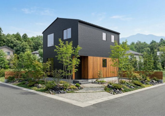 【寄居町桜沢】大型分譲地モデルハウス　HACO MOKUモデル