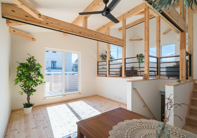 【寄居町寄居】販売中モデルハウス　遊び心を忘れない大人のコンパクトリッチな住まい